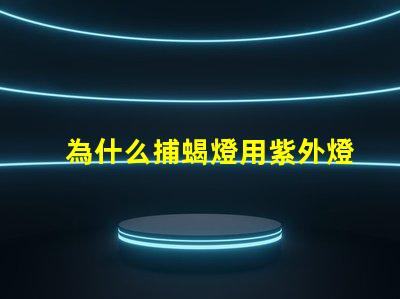 為什么捕蝎燈用紫外燈珠 為什么Xe燈是紫外光源